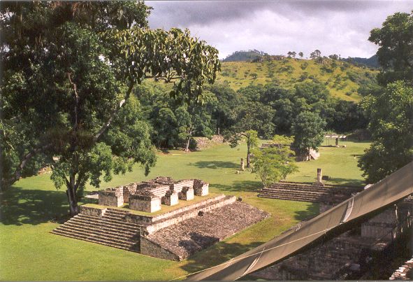 Copán : grande place