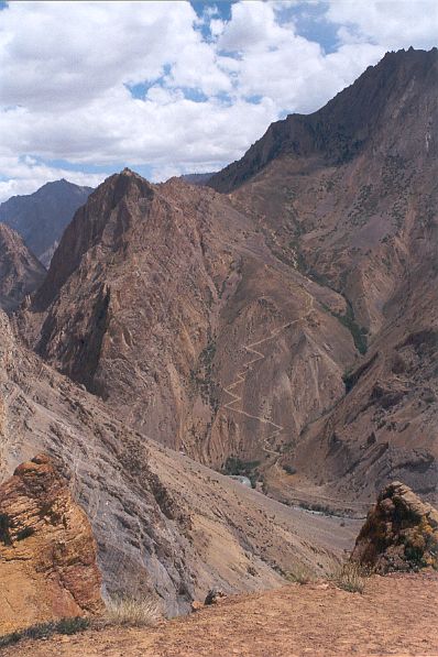 Vue depuis le col du Parfi La