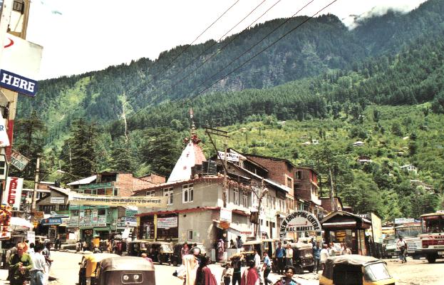 Manali : rue principale