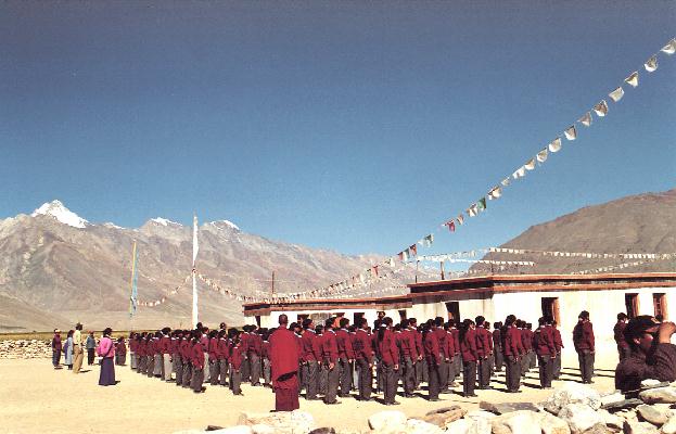 École ladakhi à Padum