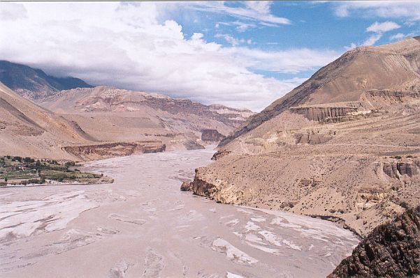 Entrée dans le Mustang, Kali Gandaki