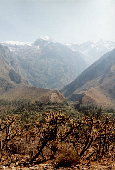Paysage du chemin de l'Inca
