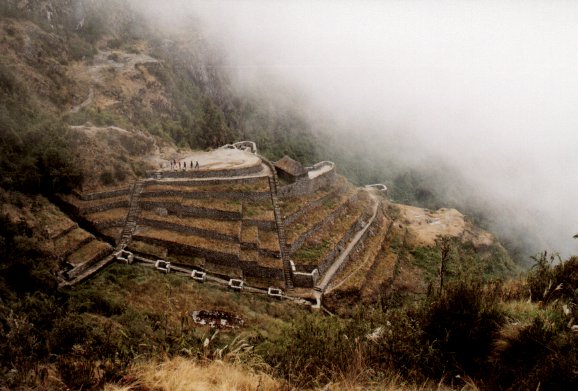 site inca sur le chemin de l'inca