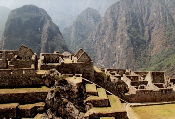 A l'interieur de Machu Pichu