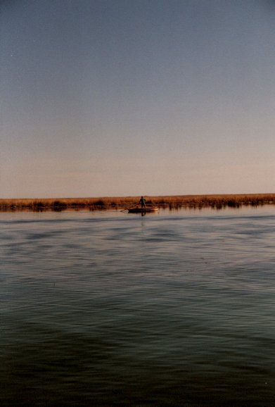 Barque sur le lac Titicaca