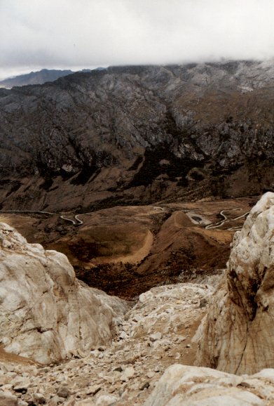 Vue depuis le glacier