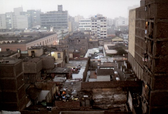 Lima : vue depuis l'hotel