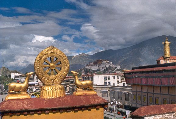 Potala depuis Jokhang